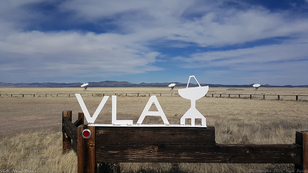 VLA, New Mexico- sign
