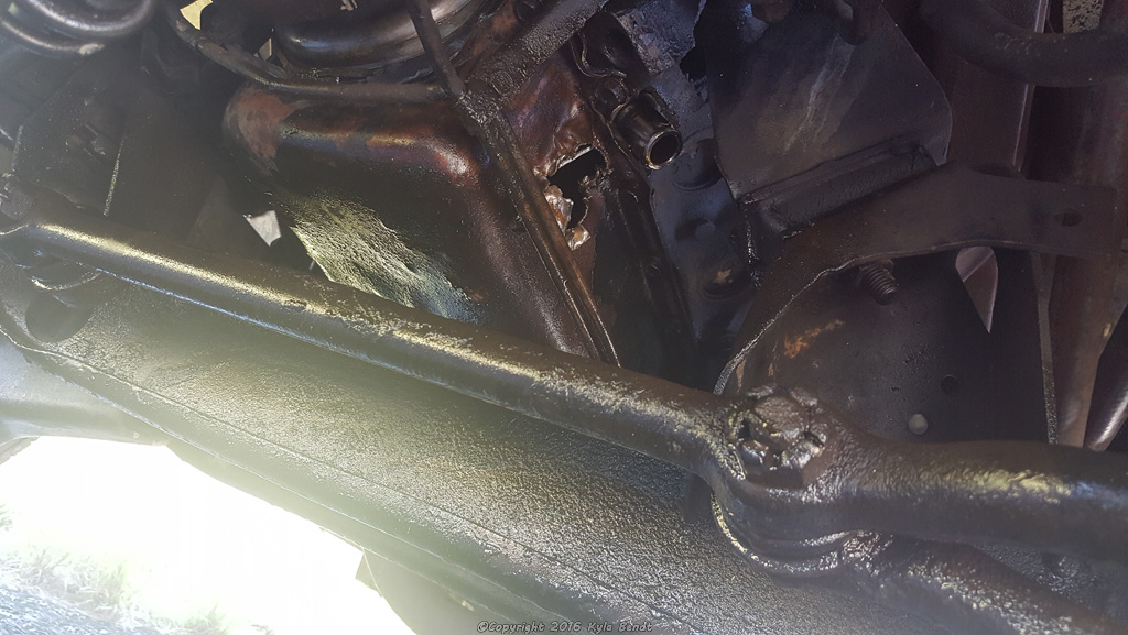 When I saw the hole in the thing, I didn't know what the thing was, but I knew a hole like that seemed like a bad sign.