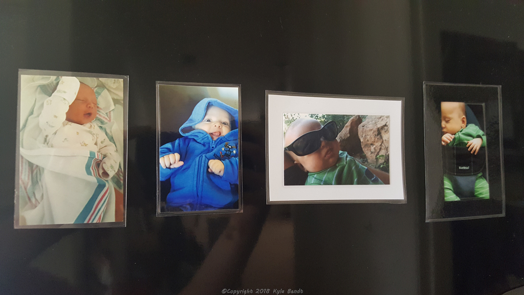 Laminated picture magnets 4 different ways - Live Hoppy